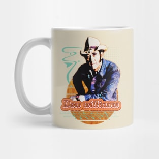 Don williams \\ Retro Art Mug